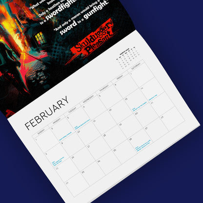 Skulduggery 2026 Calendar
