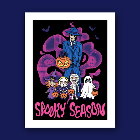 Spooky Art Print