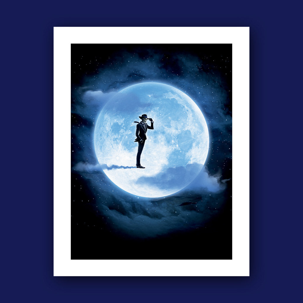 Fly Me to the Moon Art Print