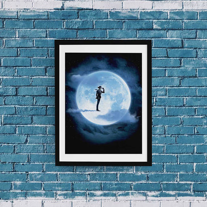 Fly Me to the Moon Art Print