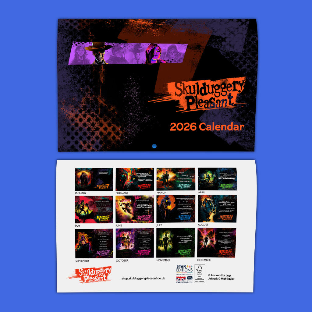 Skulduggery 2026 Calendar