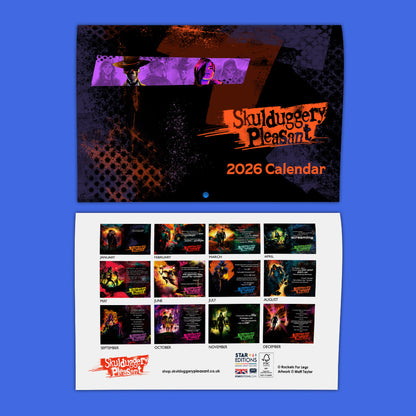 Skulduggery 2026 Calendar